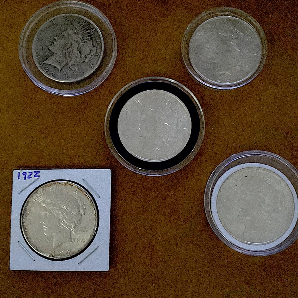 Silver Peace dollars